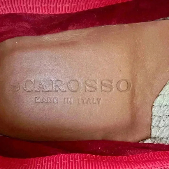 SCAROSSO Made in Italy Pablo Rust Suede size 37 New - Picture 6 of 7